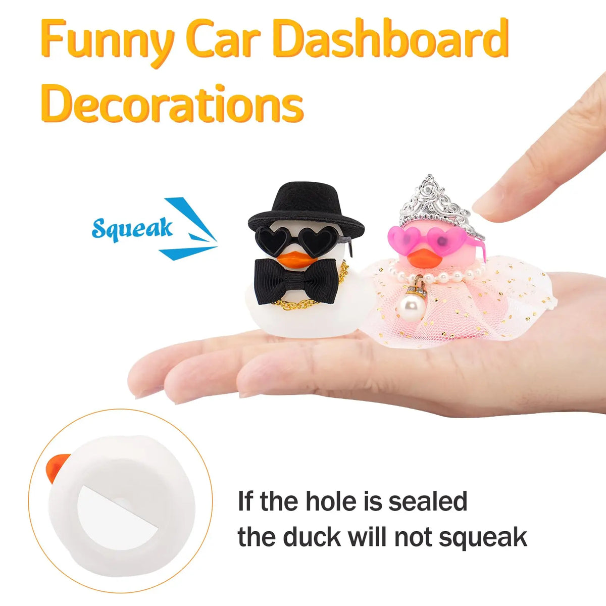 2 Colorful Wedding Rubber Ducks, Bride Groom Duckies Marriage Rubber Duck Mini Couple Ducky for Ceremony Gift Souvenir Marry