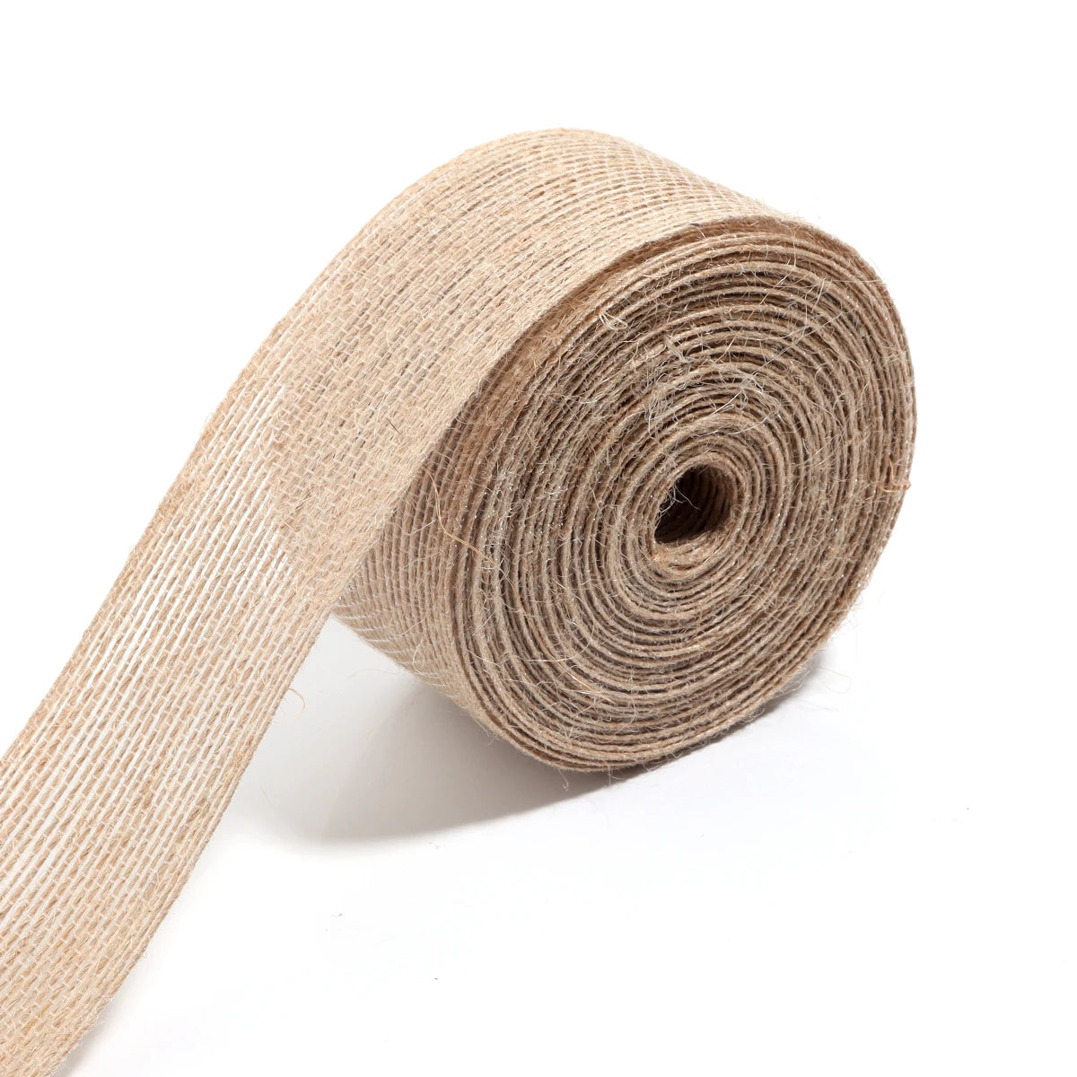 5/10Meters Linen Burlap Fabric Ribbon Macrame Craft Linen Webbing for Wedding Decoration Gifts Box Bouquet Bow Packaging Stuff