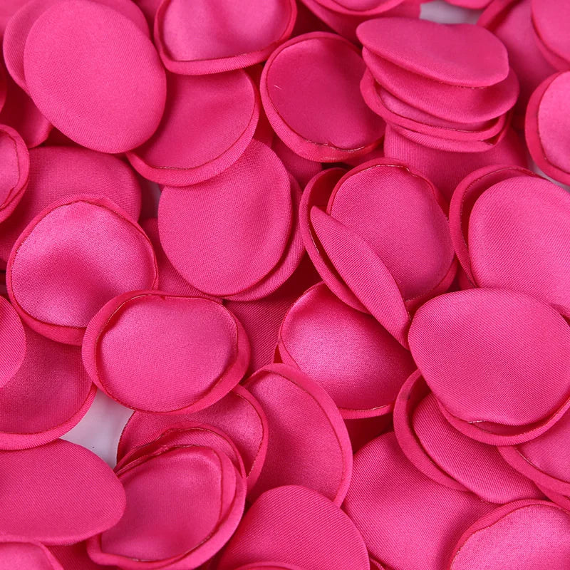 100/200/300pcs Reusable Petal Weddings Decorations Valentine's Day Room Decoration Wedding Proposal Wedding Bathtub
