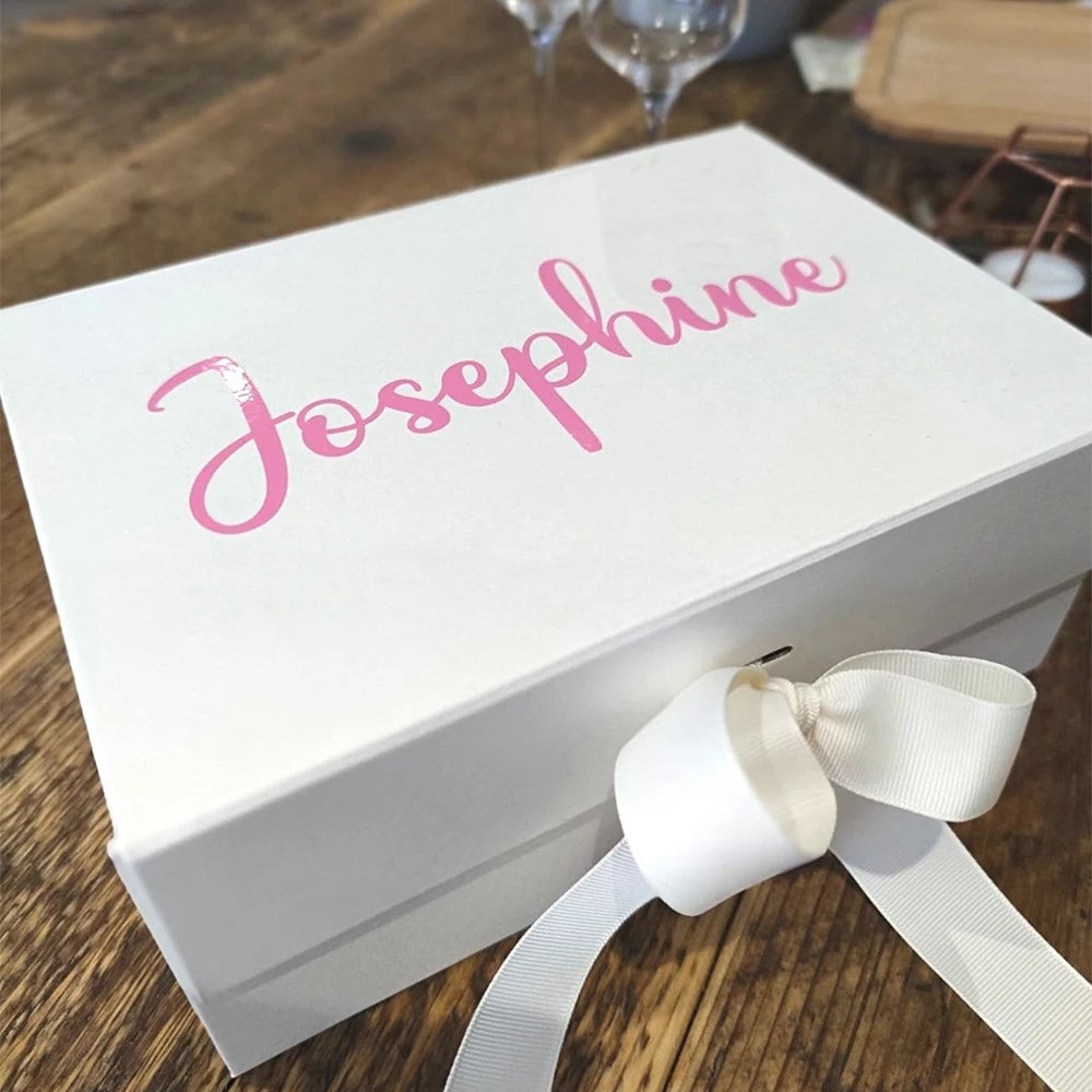 Personalized Name Vinyl Decal Custom Wall Window Gift Box Decal Name Labels Water Bottle Sticker Birthday Party Decoration