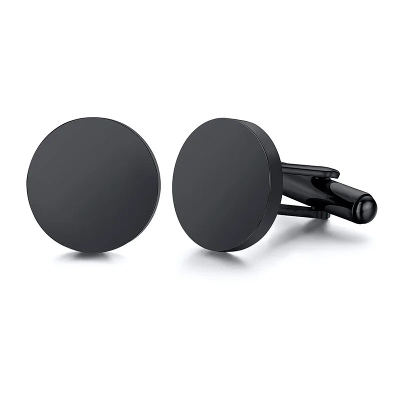 Personalized Cufflinks for Men, Custom Engraved Cufflinks for Groom, Wedding Cufflinks Bride Best Men