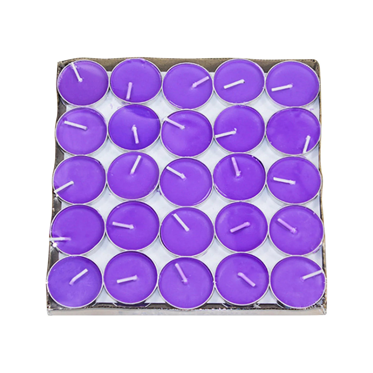50pcs Round Aromatherapy Candle Birthday Romantic Smokeless Atmosphere Gift Props Wedding Decoration Tea Candle Light Tea Wax