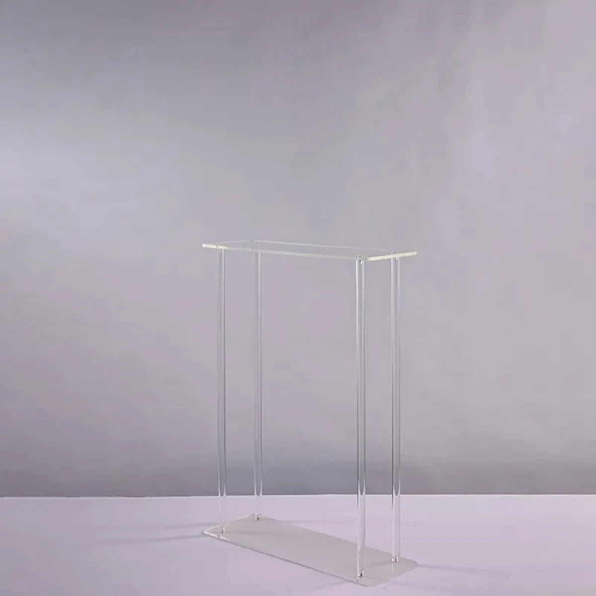 6pcs)Wedding Table Party Clear Tall Acrylic Candelabra crystal Candle Holder Centerpiece for wedding table