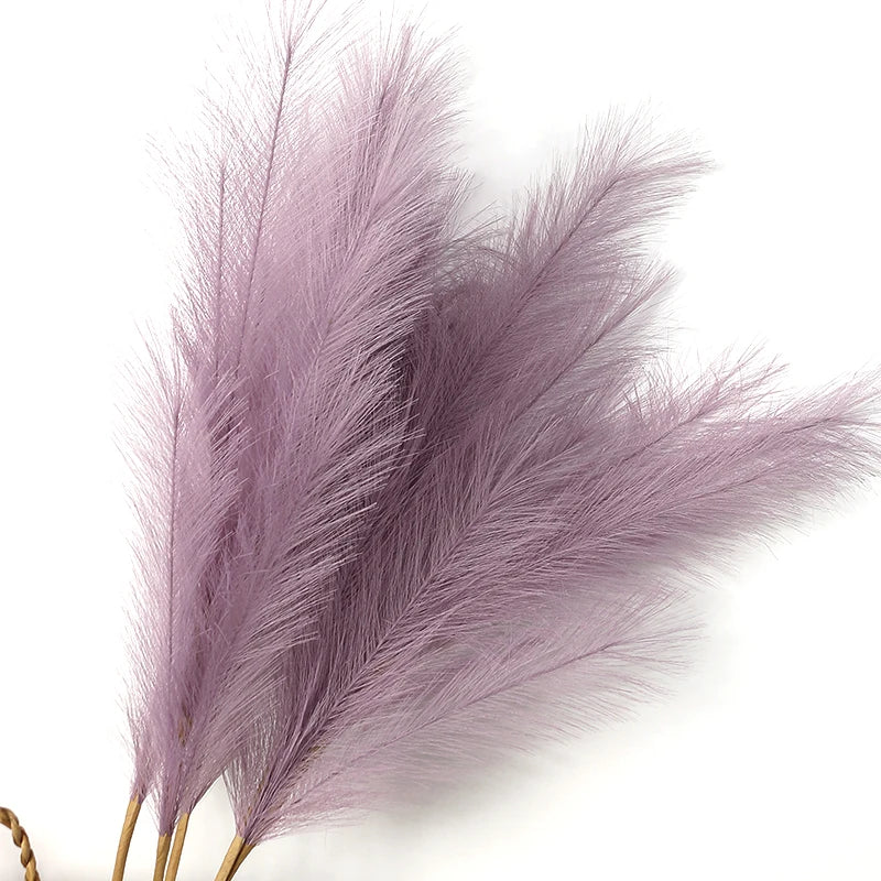 1PC Artificial Pampas Grass Fake Reeds Decor Vase Fillers Everlasting Flower Decor Centerpieces Wedding Arch Flower Faux Plants
