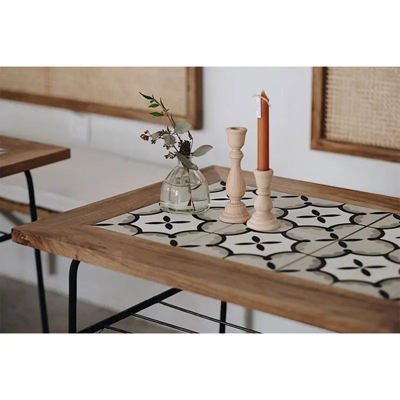 Unfinished Candlesticks Holders, Retro Unpainted Wood Classic Craft Candlesticks Holders Wedding Decorations 6.88 x 2.48 /1.96