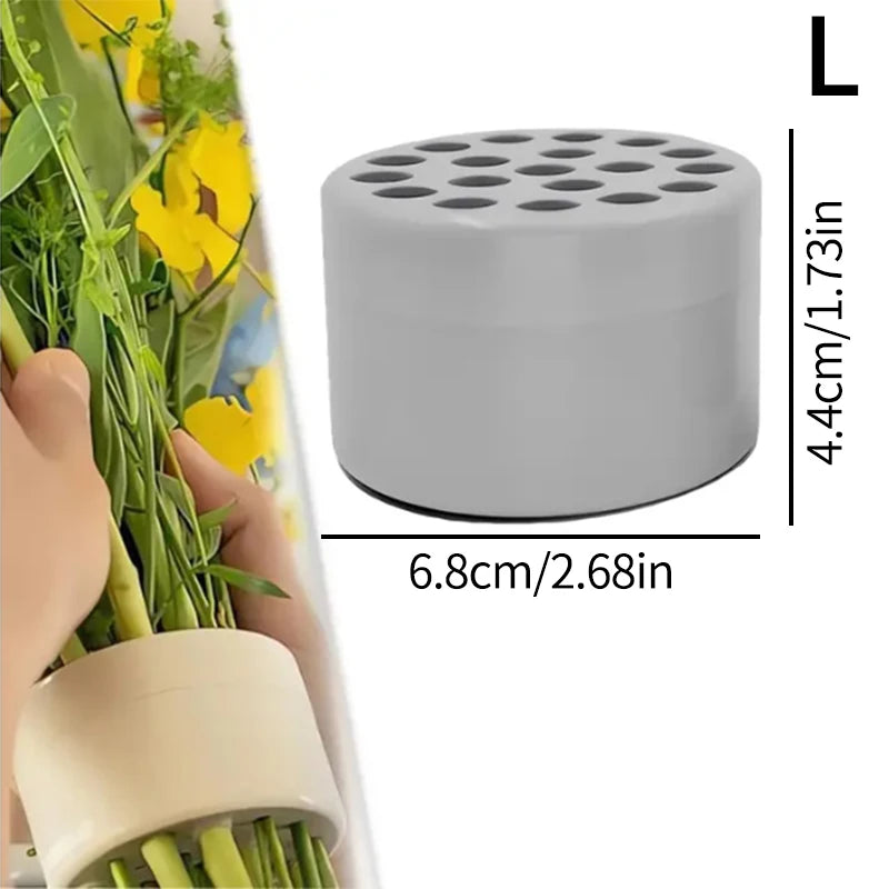 2024 New Spiral Ikebana Stem Holder Spiral Stem Holder for Vases Flower Arrangement Holder for Home and Office Decoration Flower