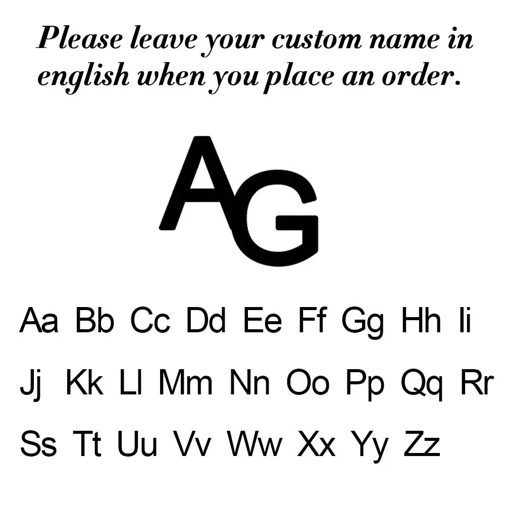 Skyrim 2pcs Custom Cufflinks Men Stainless Steel Personalized Initials Letter Cufflink for Suit Trendy Jewelry Wedding Gift