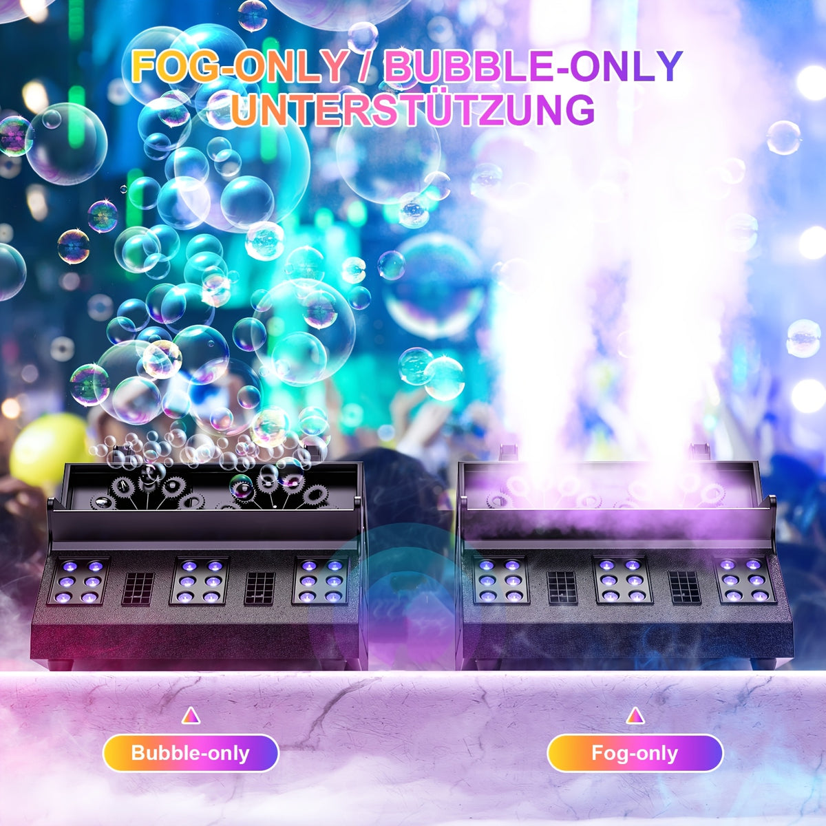 2000W Powerful Smoke Fog Bubble Blower