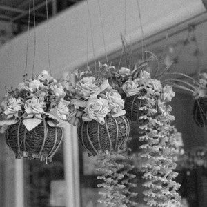Hanging Floral Chandeliers