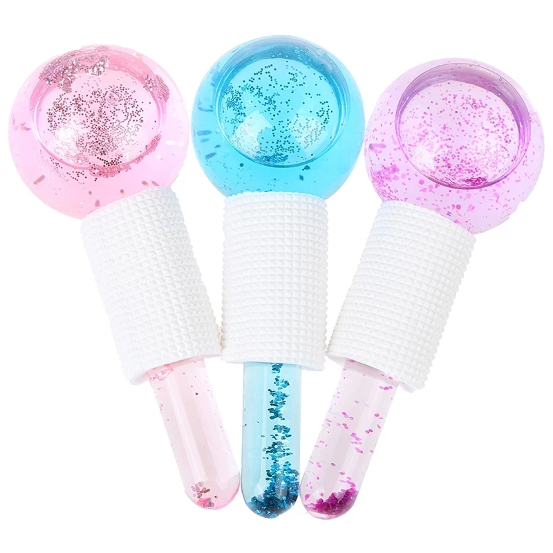 Beauty Ice Hockey Energy Beauty Crystal Ball Facial Cooling Ice Globe