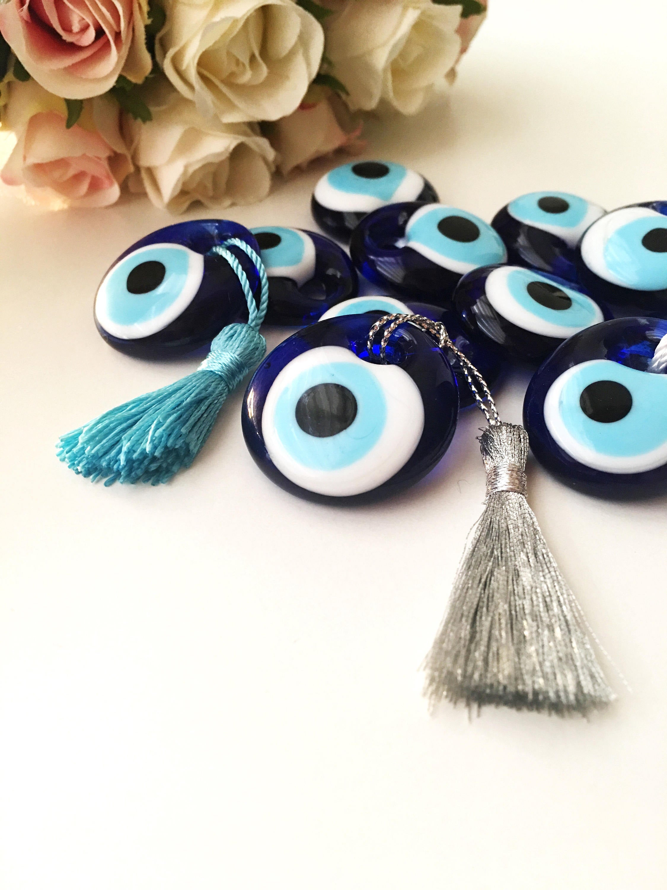 Wedding favors for guest, 50 pcs, evil eye wedding favors,