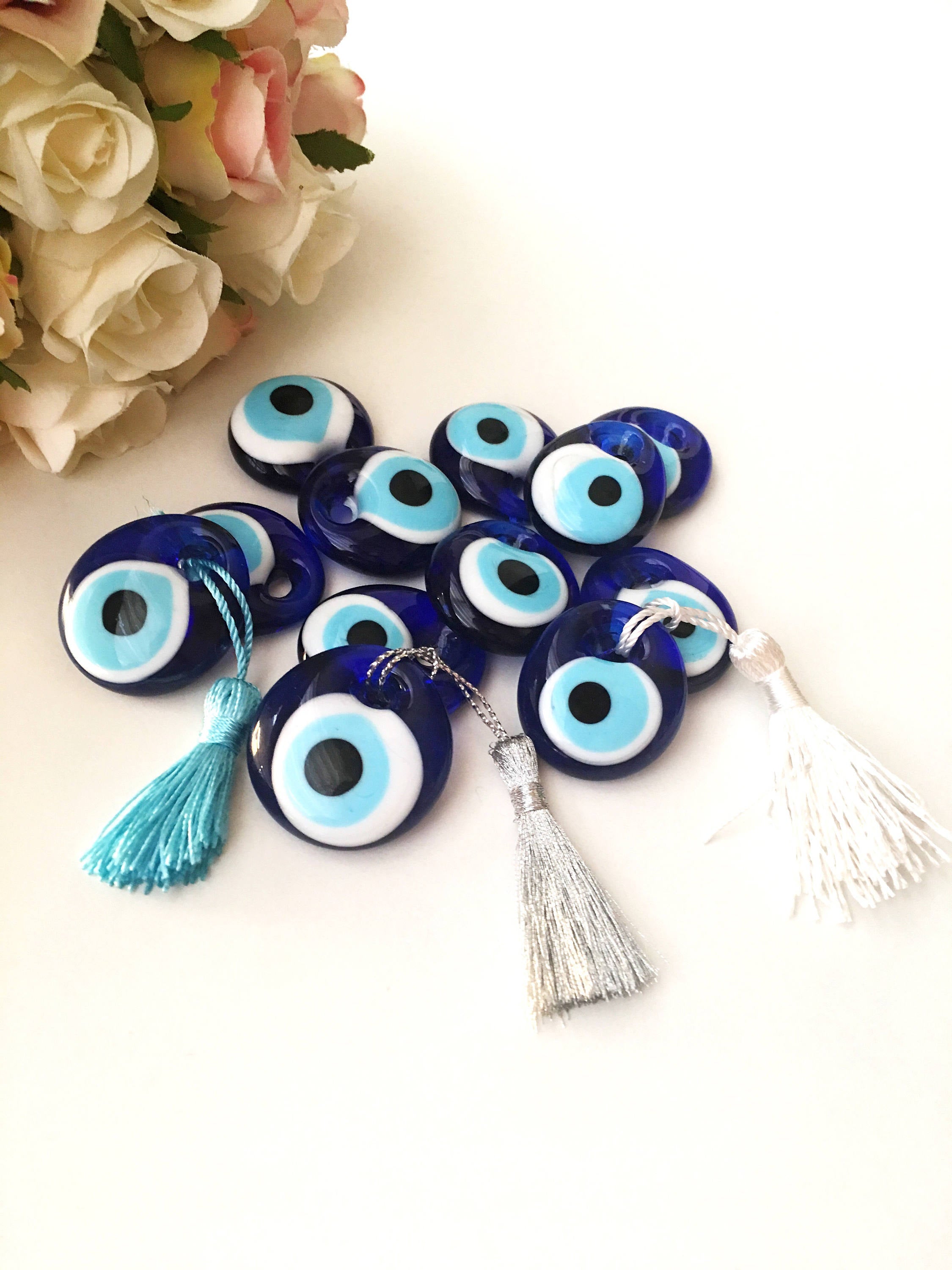 Wedding favors for guest, 50 pcs, evil eye wedding favors,