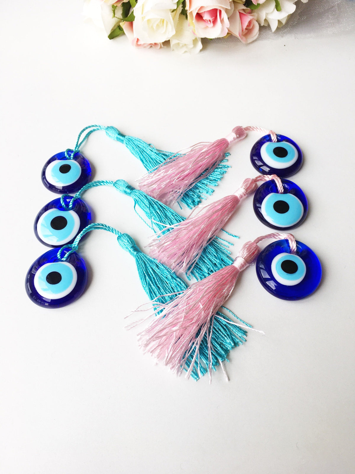 Wedding favors for guest, 50 pcs, evil eye wedding favors,