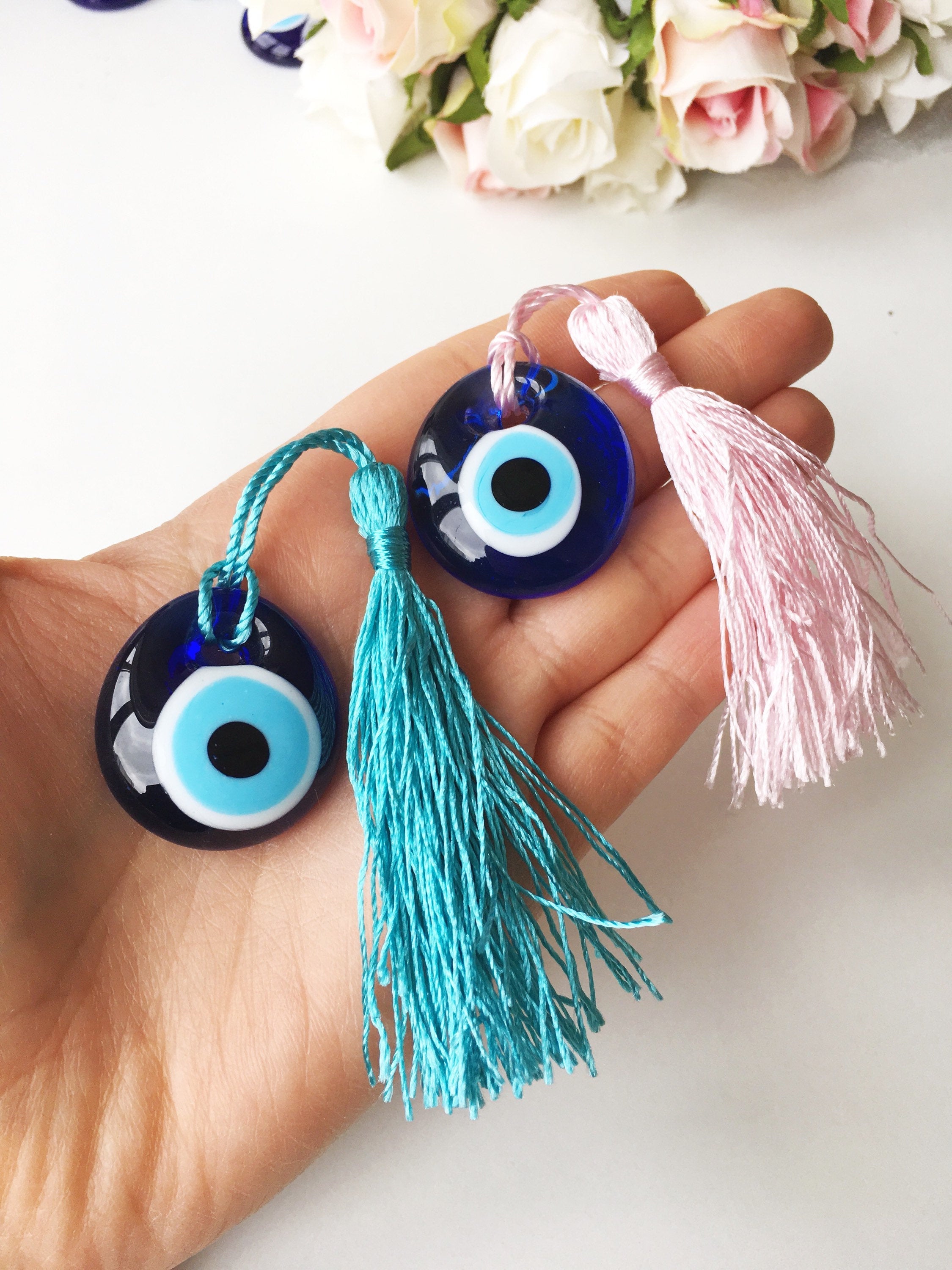 Wedding favors for guest, 50 pcs, evil eye wedding favors,